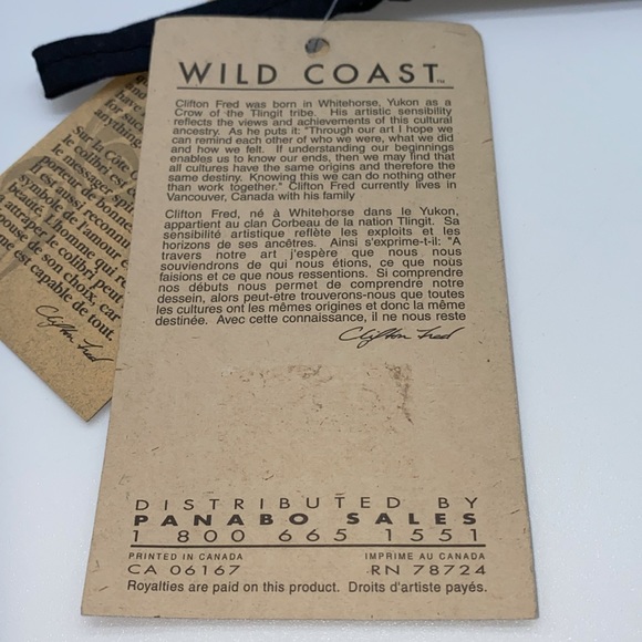 Native West Coast Clifton Fed Hummingbird Colibri Pot Holder Quilted Canada - Picture 9 of 12